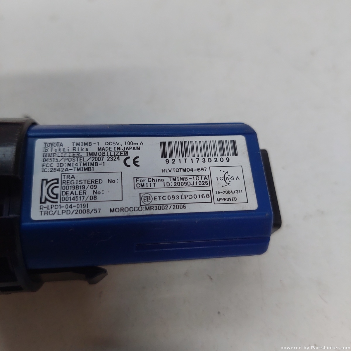 Buton Start Stop TOYOTA PRIUS PLUS (_W4_) [ 2011 - > ] OEM 2009dj1026 – foto 2