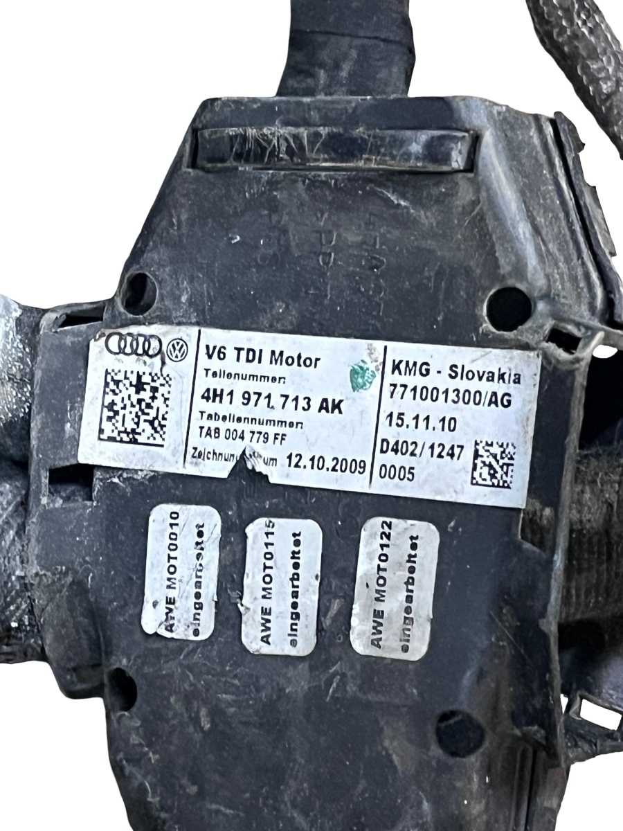 Cablaj instalatie motor AUDI A8 III 4H2, 4H8, 4HC, 4HL 2009 - 2018 3.0 TDI quattro CDTA, CDTC, CMHA 4H1971713AK – foto 4
