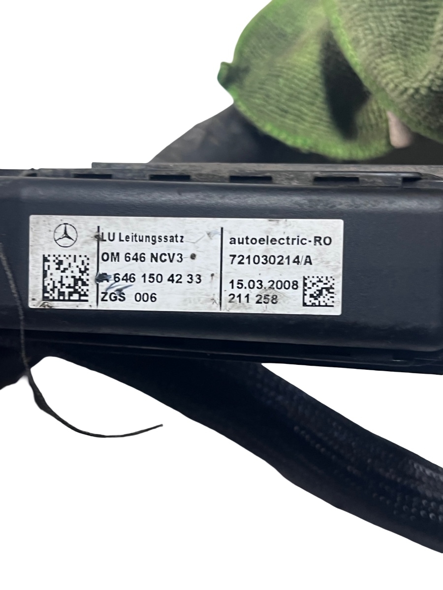 Cablaj instalatie motor MERCEDES-BENZ SPRINTER 3,5-t Platform/Chassis 906 2006 -> 2.1 311 CDI OM 646.985 A6461504233 – foto 2