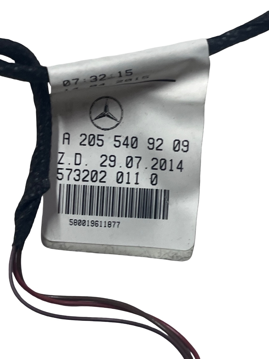 Cablaj portiera fata stanga fata MERCEDES-BENZ C-CLASS W205 2013 - > A2055409209 – foto 3