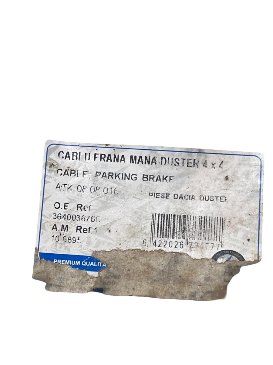 Cablu frana de mana DACIA DUSTER 2010 4X4 -> 364003676R – foto 2