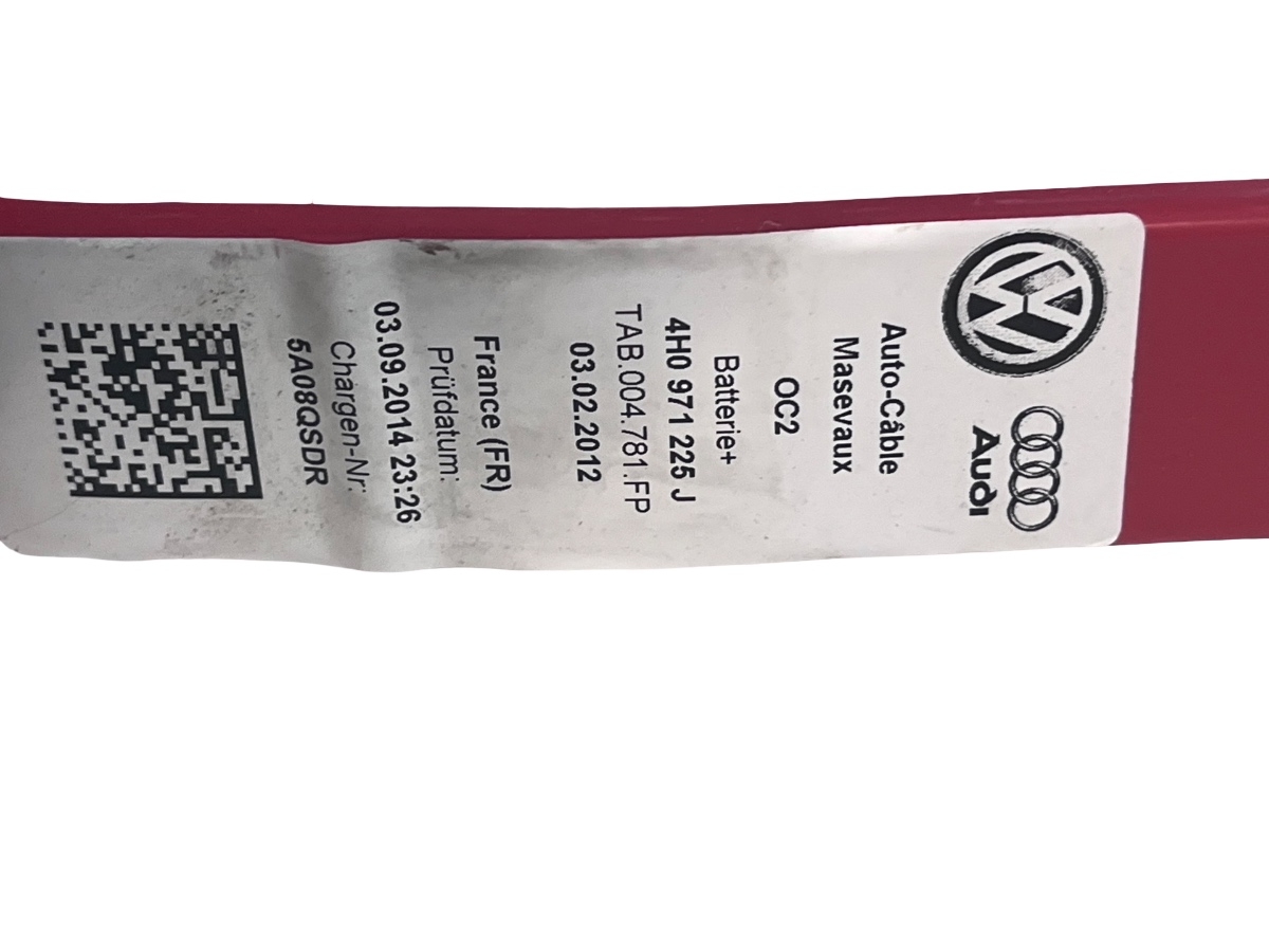 Cablu pozitiv (baterie) AUDI A8 III 4H2, 4H8, 4HC, 4HL 2009 - 2018 4H0971225J – foto 3