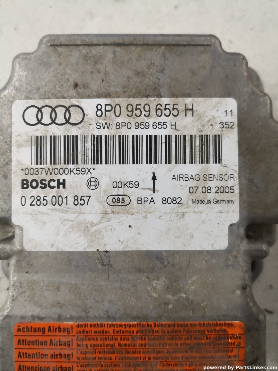 Calculator airbag AUDI A3 II (8P1) [ 2003 - 2013 ] OEM 8p0959655h – foto 2