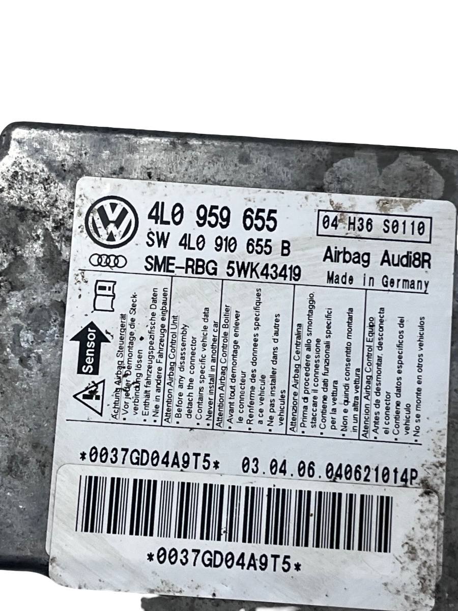 Calculator airbag AUDI Q7 4LB 2006 - 2016 4L0959655 – foto 2