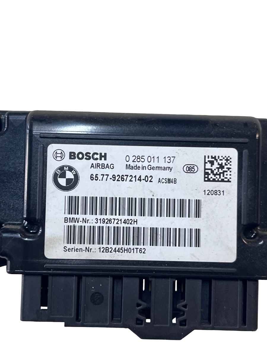 Calculator Airbag BMW 1 II F20 2010 -> BOSCH 0285011137 9267214-02 – foto 2