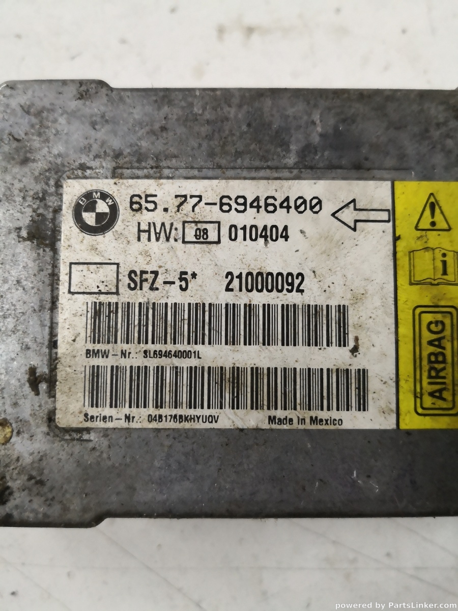 Calculator airbag BMW 5 (E60) [ 2001 - 2010 ] OEM 65776946400 – foto 2