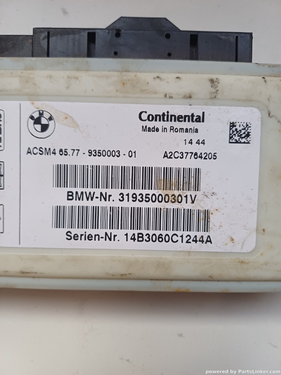 Calculator airbag BMW X5 III (F15, F85) [ 2012 - 2018 ] OEM A2C37764205 – foto 2