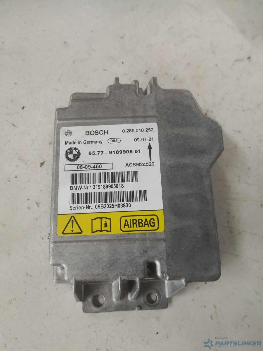 Calculator airbag BMW X6 (E71, E72) [ 2007 - 2014 ] OEM 0285010252