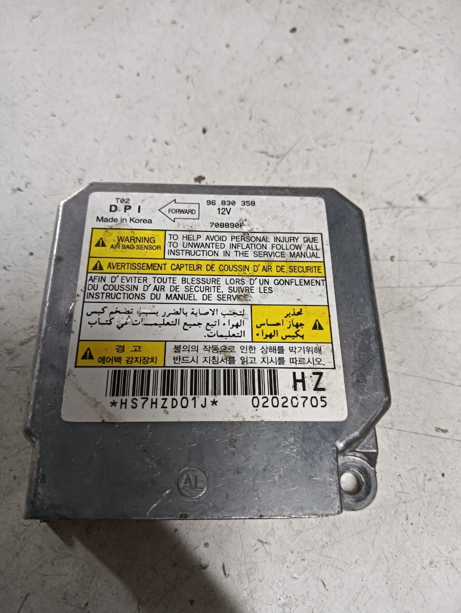 Calculator airbag CHEVROLET AVEO Saloon (T250, T255) [ 2005 - > ] OEM 96830358