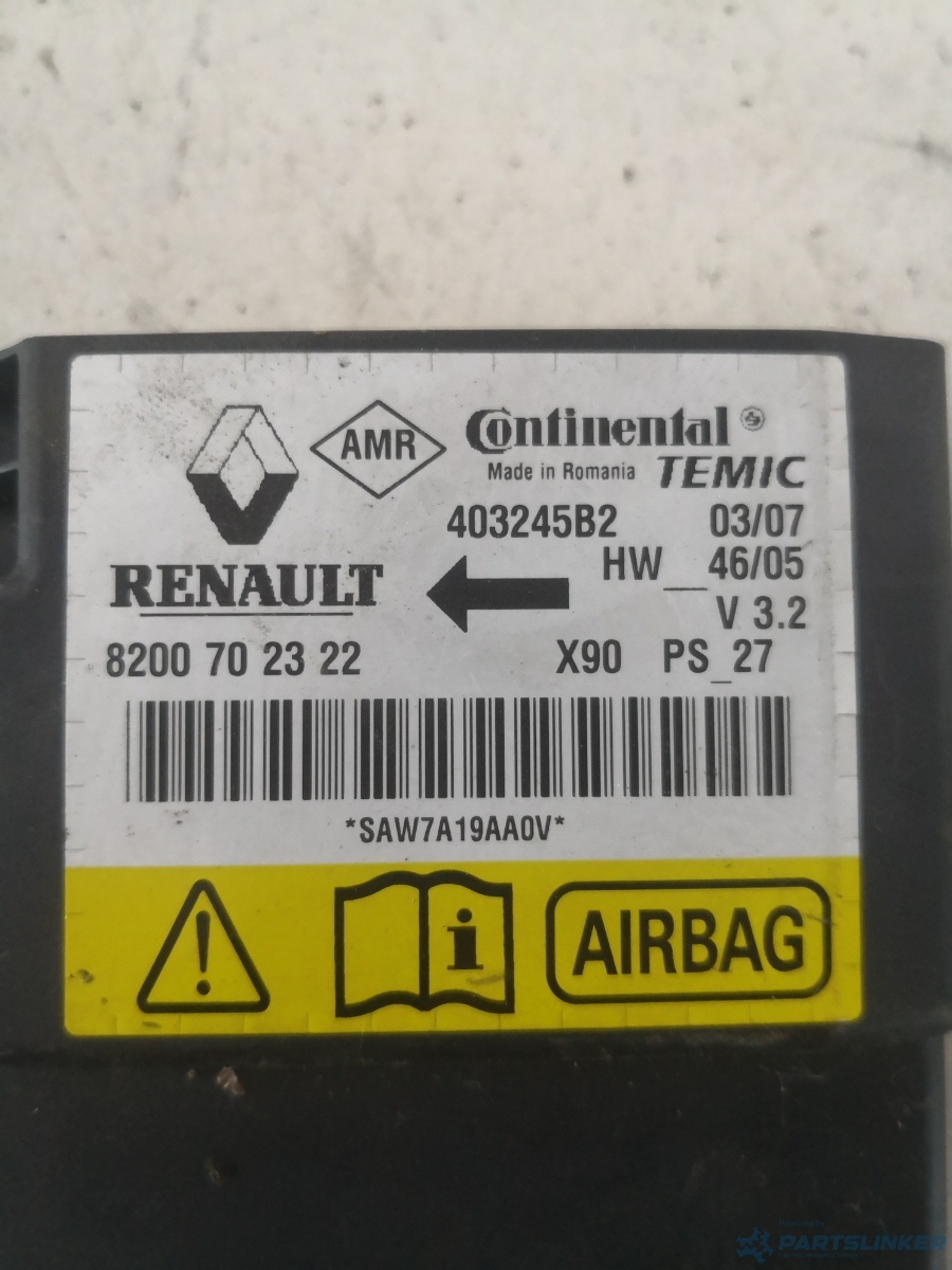 Calculator airbag DACIA LOGAN (LS_) [ 2004 - > ] OEM 8200702322 – foto 2