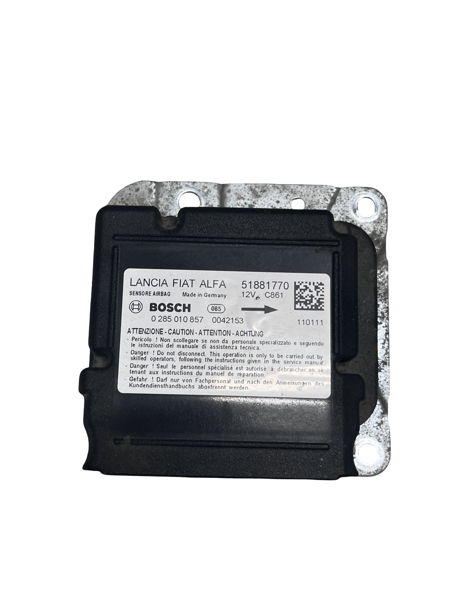 Calculator Airbag Fiat Doblo 2 2009–2019 - cod: 51881770