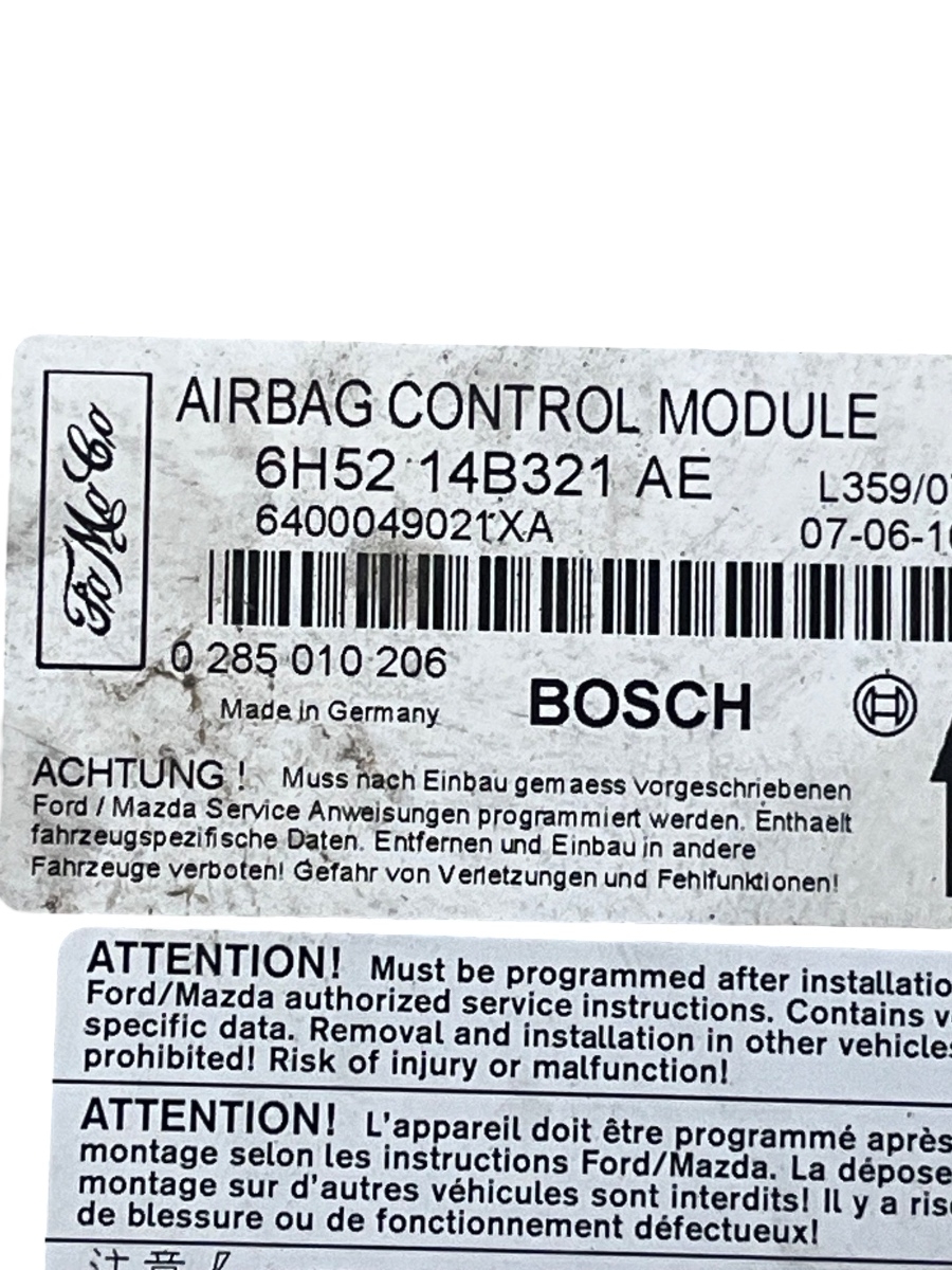 Calculator airbag LAND ROVER FREELANDER 2 LF_, L359 2006 - 2014 6H5214B321AE – foto 3