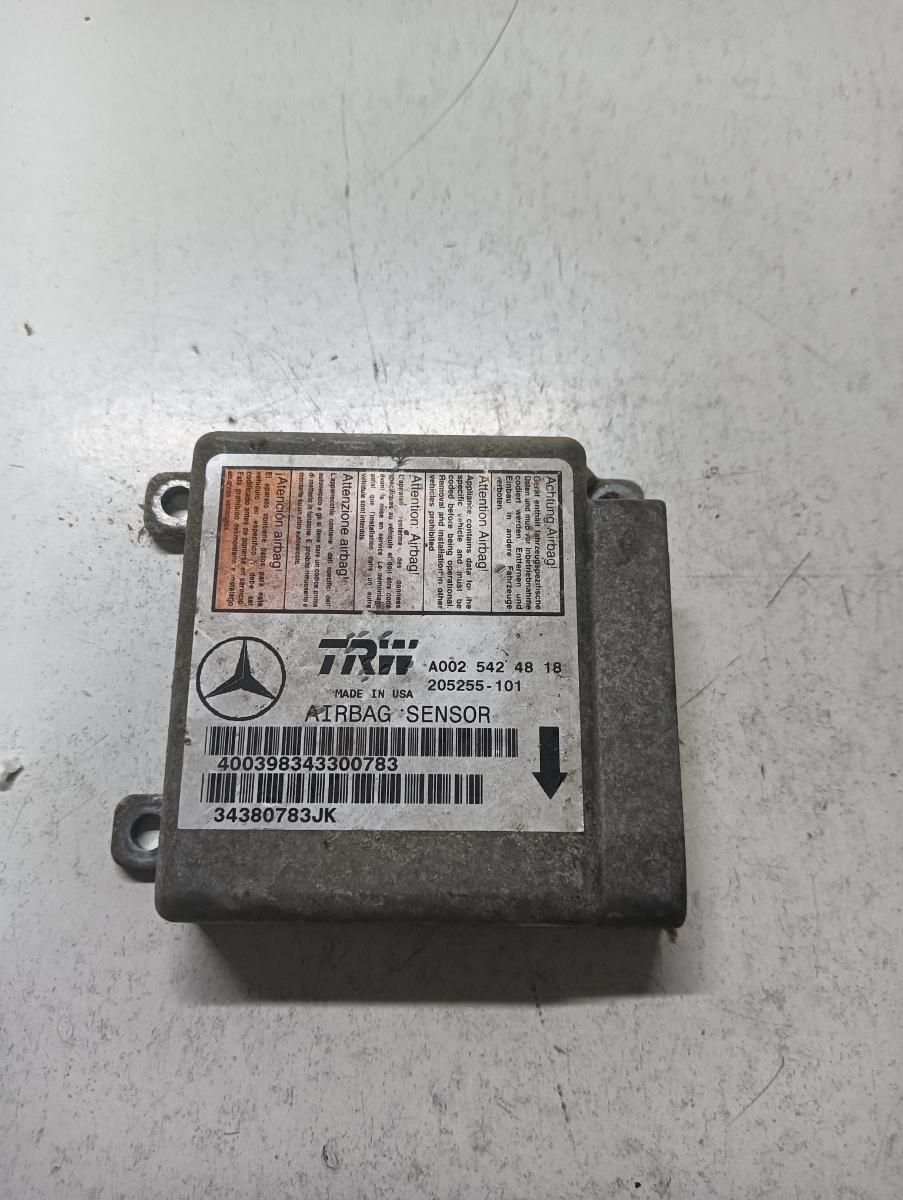 Calculator airbag  MERCEDES-BENZ M-CLASS W163 1998 - 2005 3.2 ML 320 M 112.942 A0025454818 – foto 2