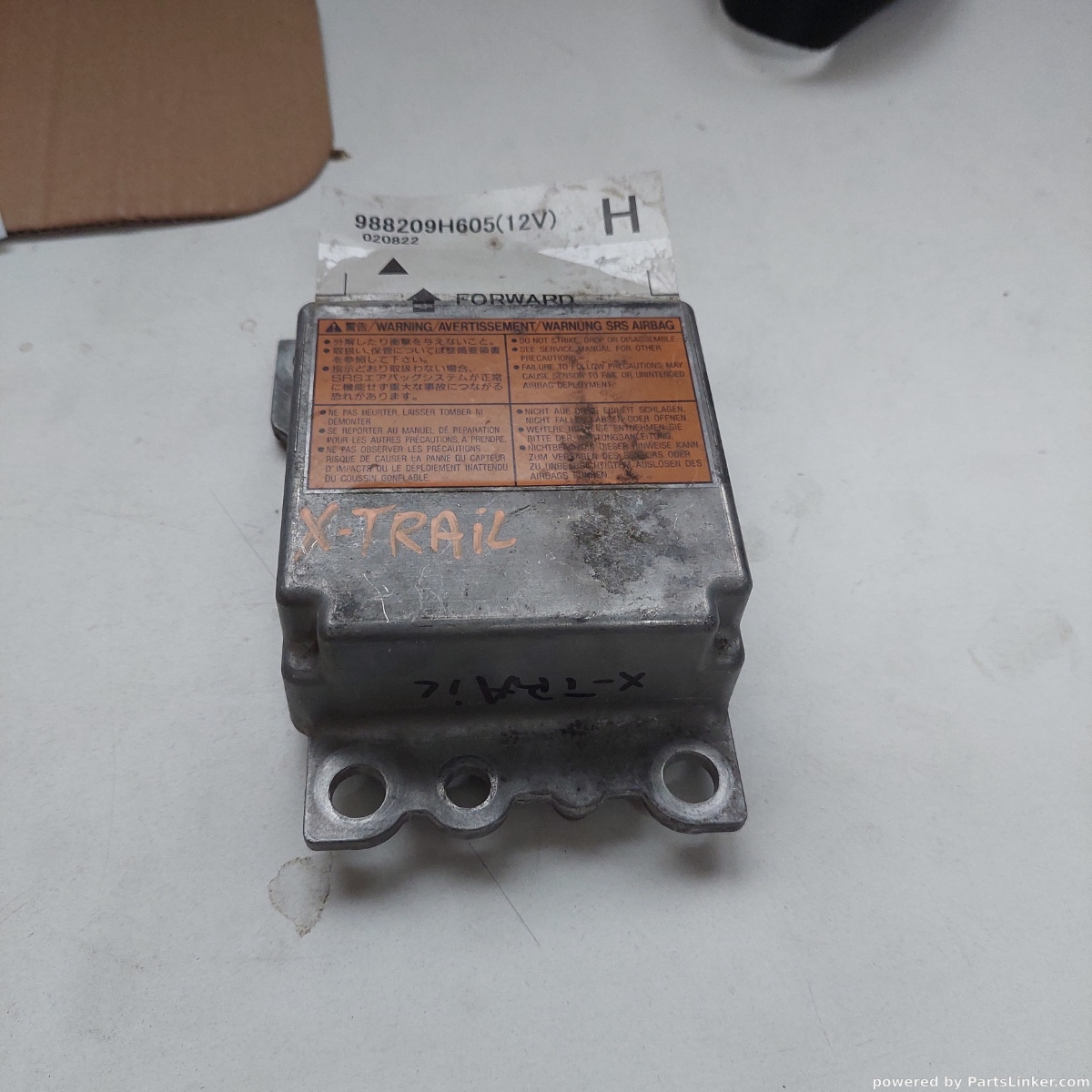 Calculator airbag NISSAN X-TRAIL (T30) [ 2001 - 2013 ] OEM 988209h605 – foto 2
