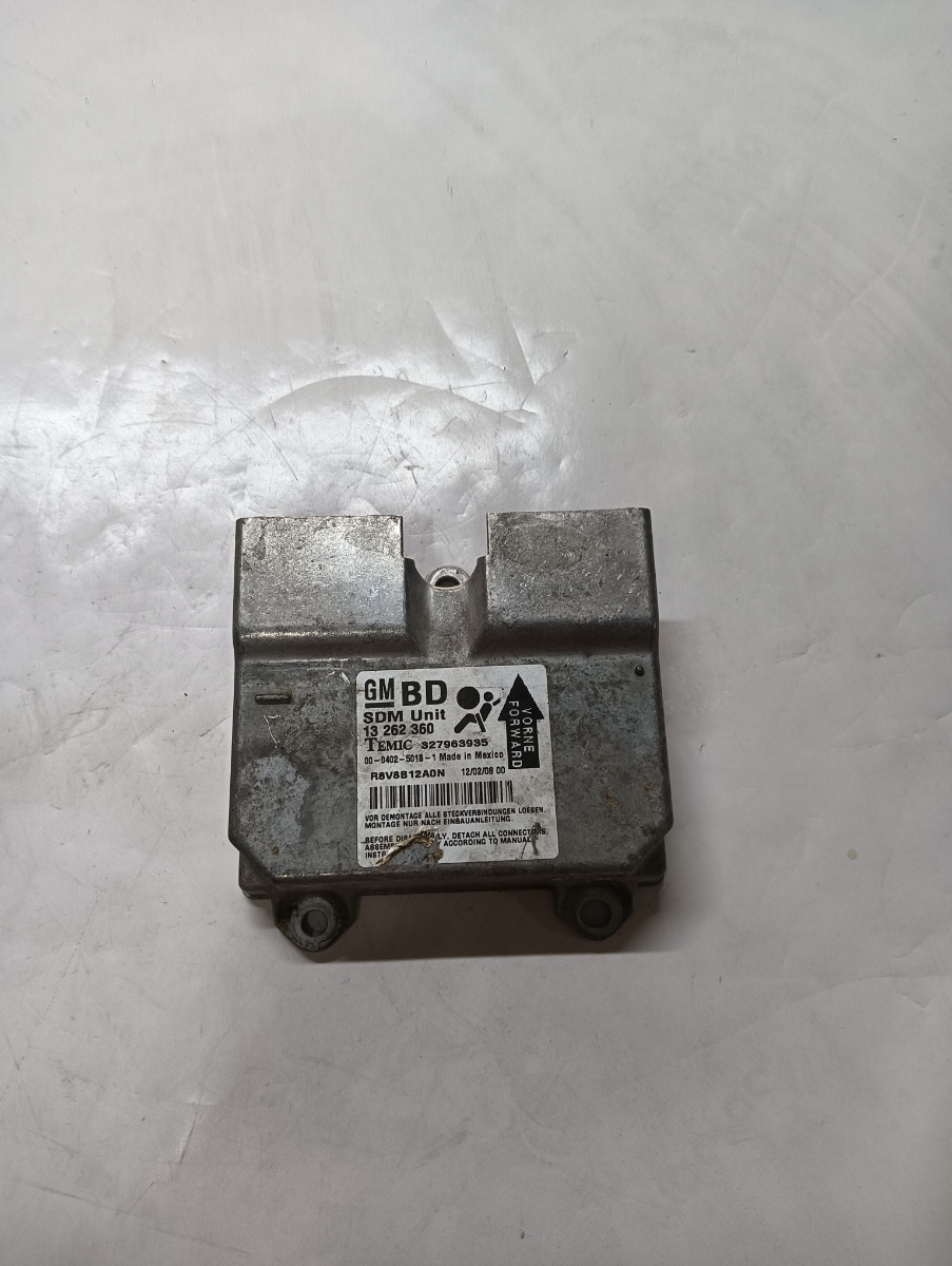 Calculator airbag  OPEL CORSA D S07 2006 - 2014 13262360 – foto 2