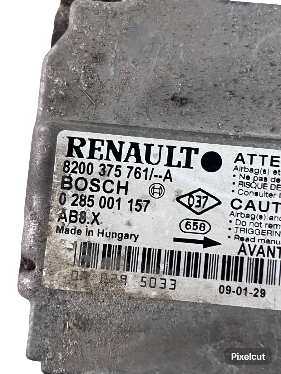 Calculator airbag RENAULT Symbol II [ 2008 - 2013 ] 8200375761 – foto 2