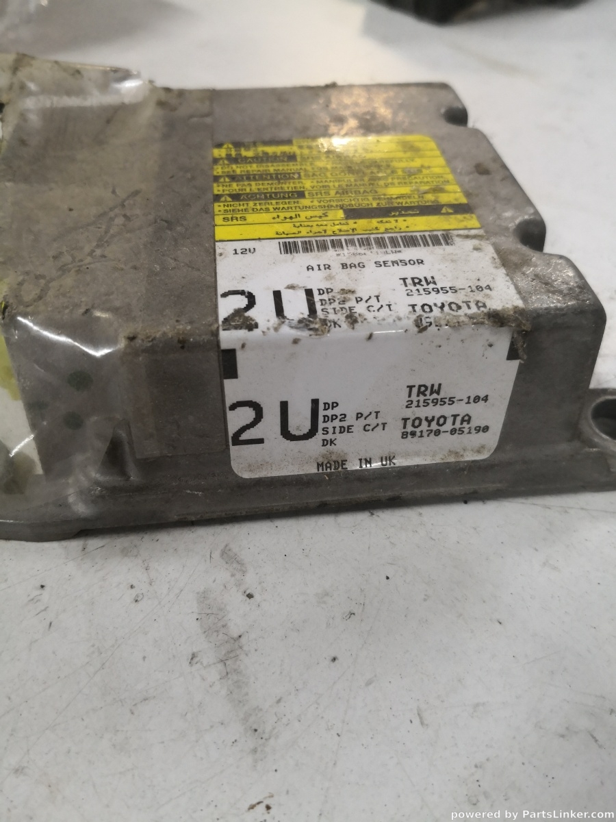 Calculator airbag TOYOTA AVENSIS (_T25_) [ 2003 - 2008 ] OEM 215955104 – foto 2