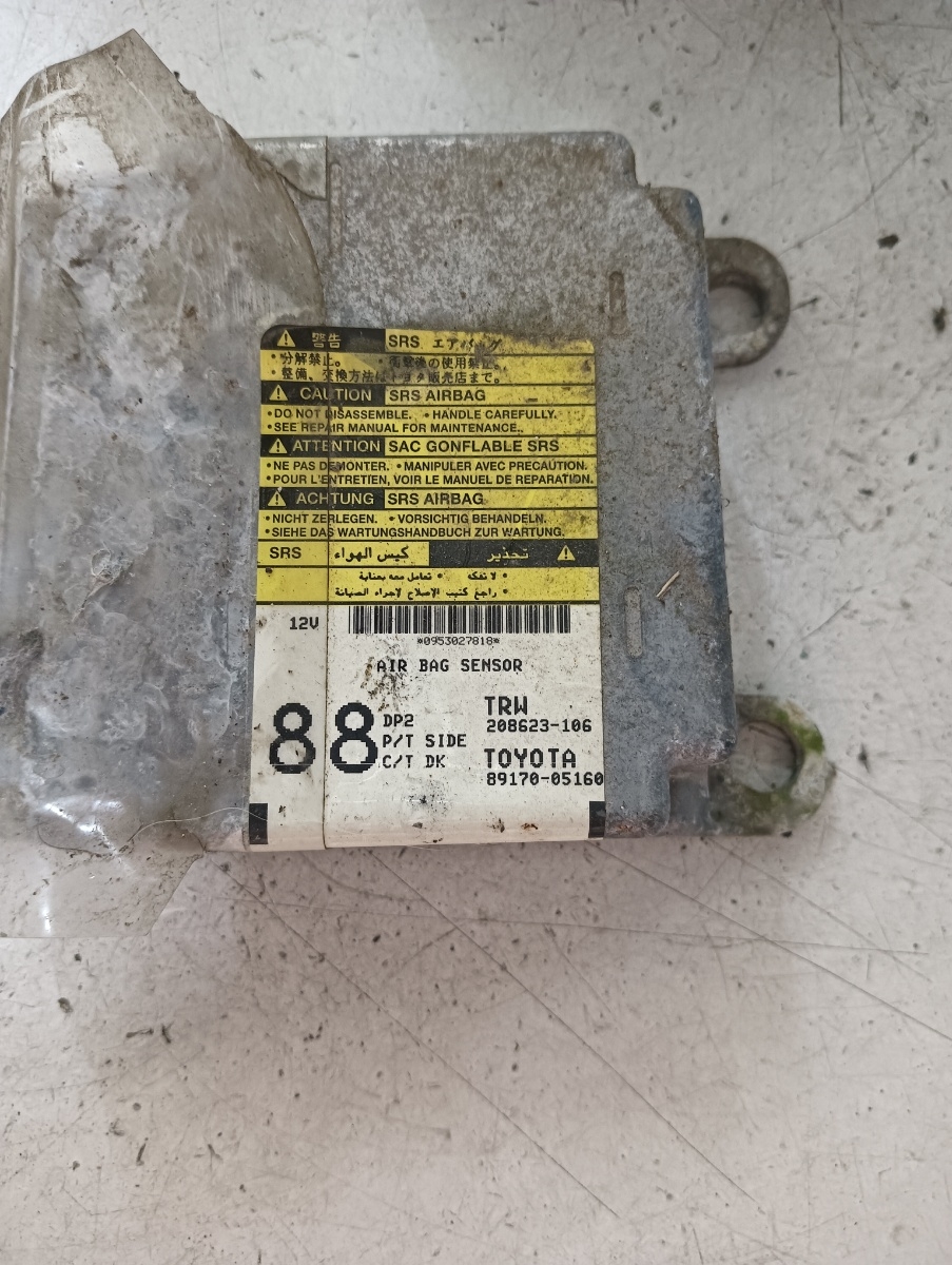 Calculator airbag TOYOTA AVENSIS (_T25_) [ 2003 - 2008 ] OEM 8917005160 – foto 2