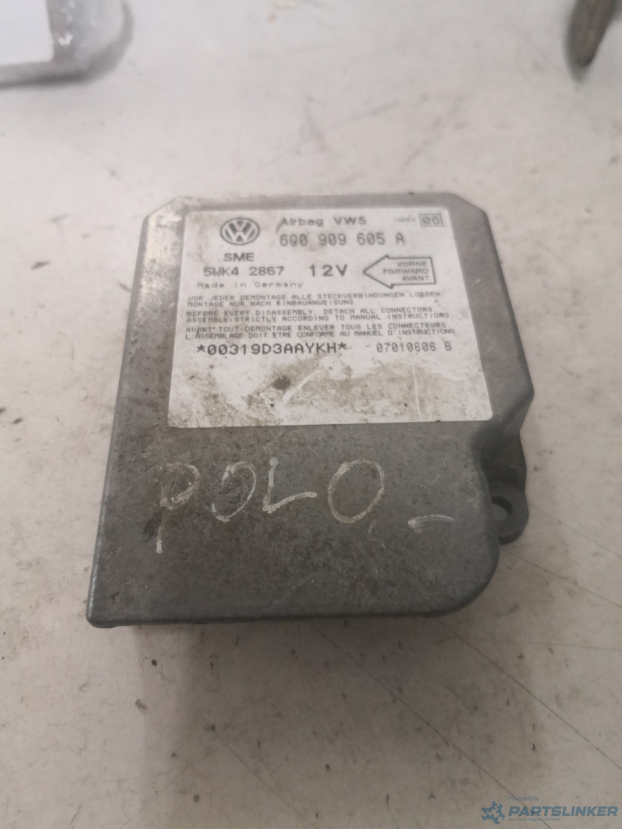 Calculator airbag VOLKSWAGEN POLO (6N2) [ 1999 - 2001 ] OEM 6q0909605a – foto 2