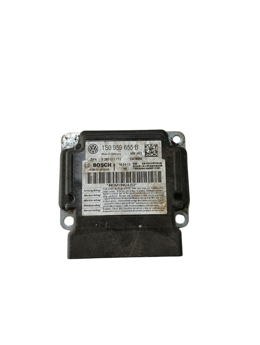Calculator airbag  VOLKSWAGEN UP 121, 122, BL1, BL2 2011 - > 1s0959655b