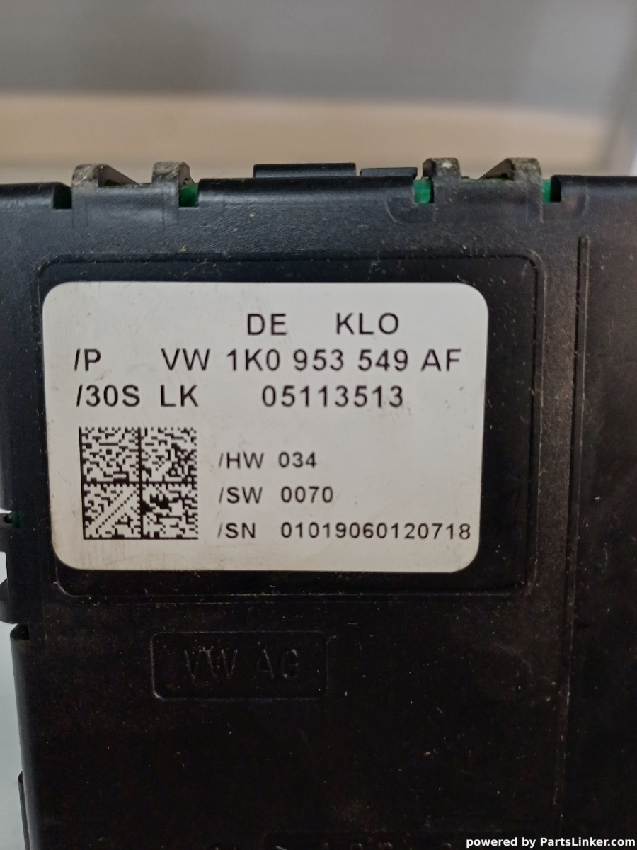 Calculator confort 1k0953549af VOLKSWAGEN PASSAT Variant (3C5) [ 2005 - 2011 ] – foto 2
