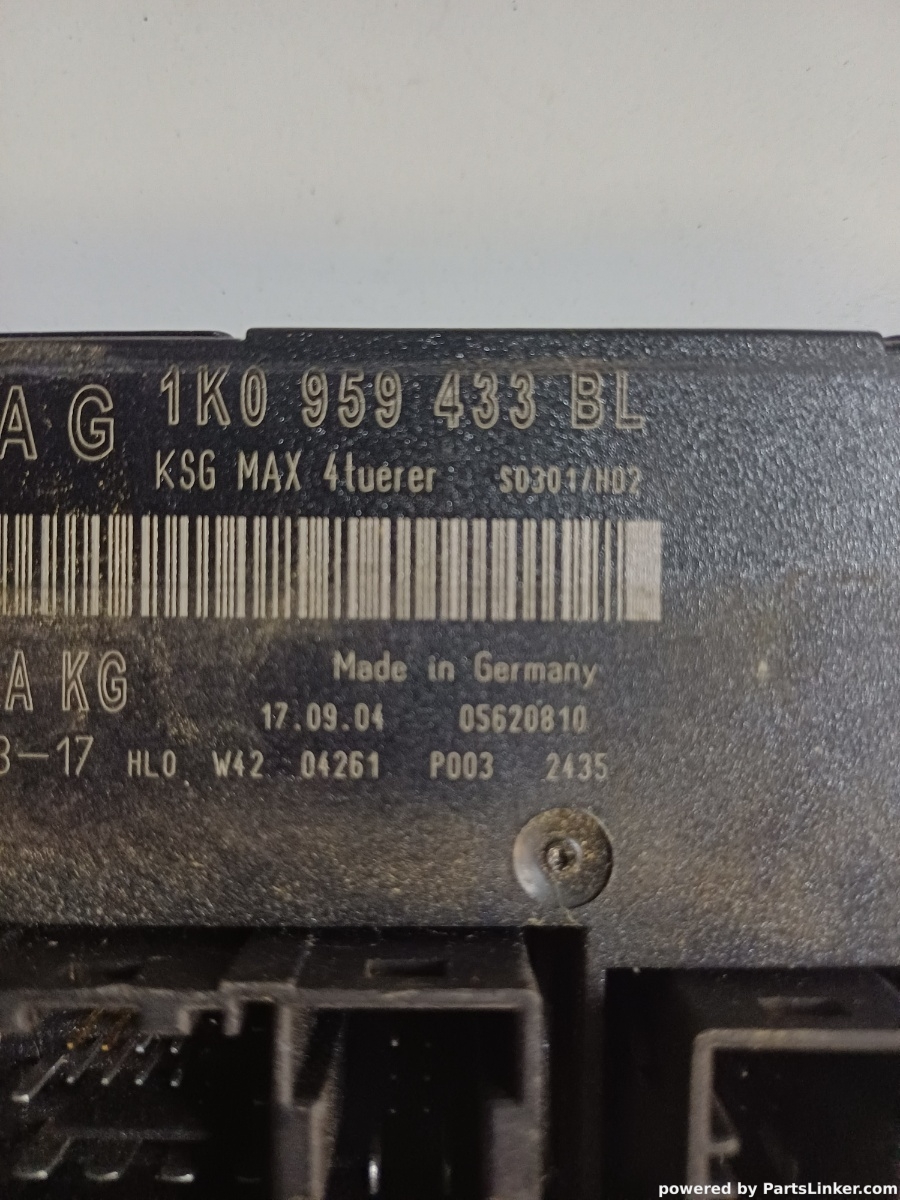 Calculator confort 1k0959433BL VOLKSWAGEN GOLF PLUS (5M1, 521) [ 2004 - 2013 ] – foto 2