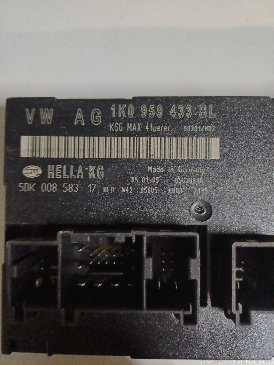 Calculator confort 1K0959433BL VOLKSWAGEN GOLF PLUS (5M1, 521) [ 2004 - 2013 ] – foto 2
