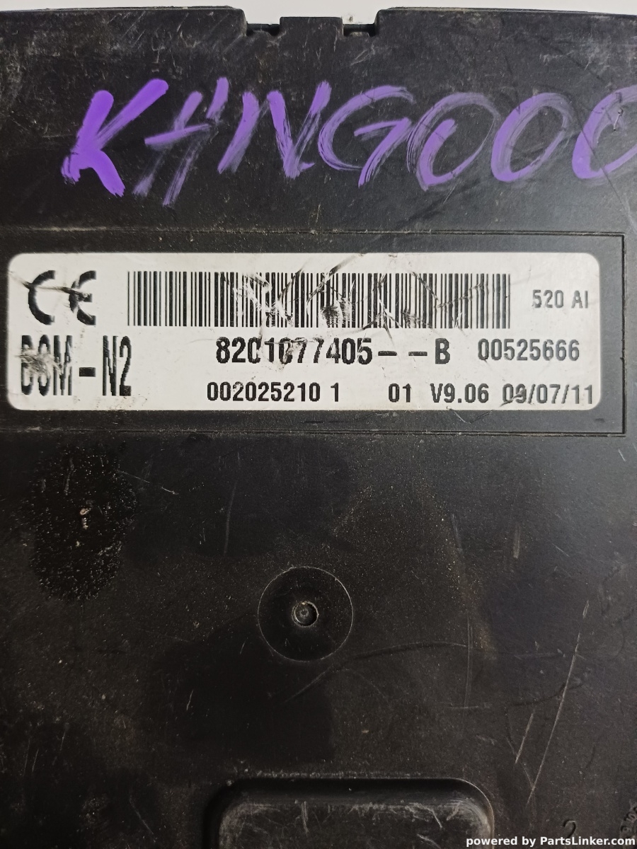 Calculator confort 8201077405B RENAULT KANGOO / GRAND KANGOO (KW0/1_) [ 2008 - > ] – foto 2