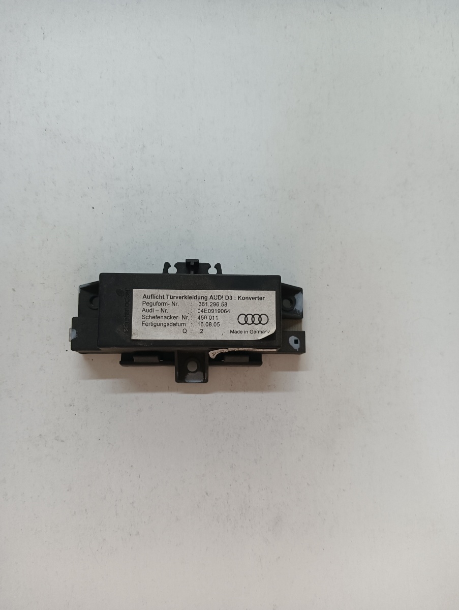Calculator confort AUDI A8 II 4E2, 4E8 2002 - 2010 04e0919064