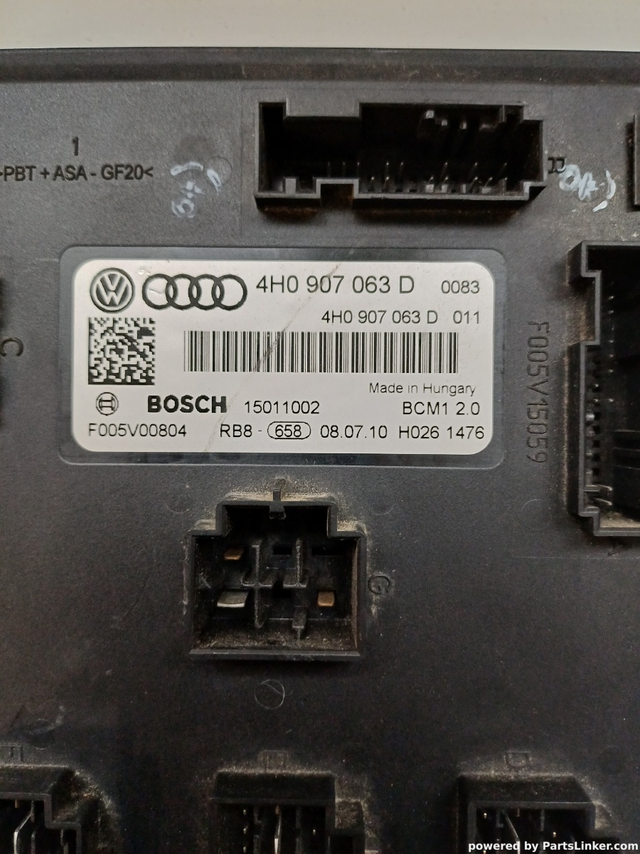 Calculator confort AUDI A8 III (4H2, 4H8, 4HC, 4HL) [ 2009 - 2018 ] BOSCH 15011002 OEM 4H0907063D – foto 2