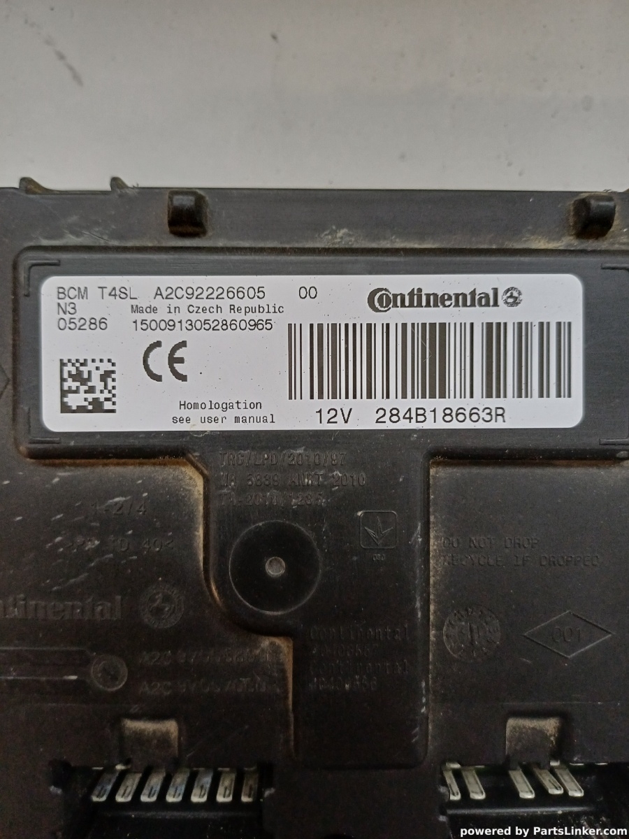 Calculator confort DACIA DUSTER [ 2010 - > ] OEM BCMT4SLN3 – foto 2