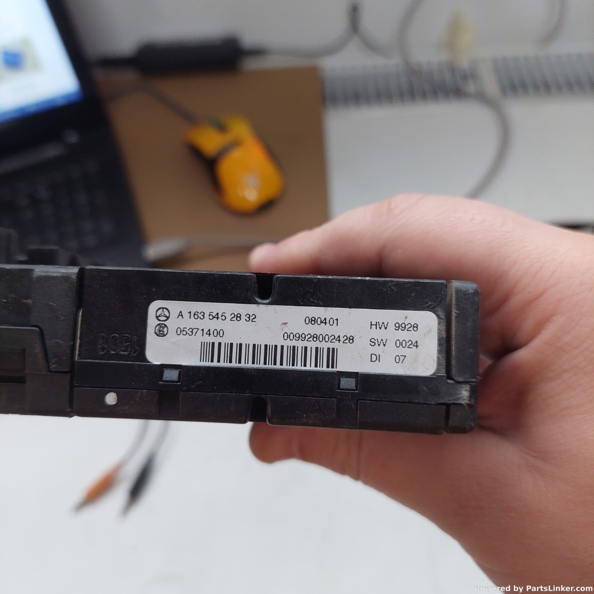 Calculator confort MERCEDES-BENZ M-CLASS (W163) [ 1998 - 2005 ] OEM A1635452832 – foto 2