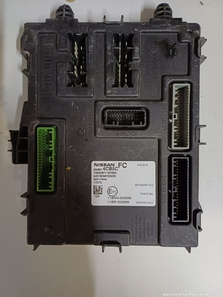 Calculator confort NISSAN QASHQAI / QASHQAI +2 I (J10, JJ10) [ 2006 - 2014 ] OEM A2C99447220200
