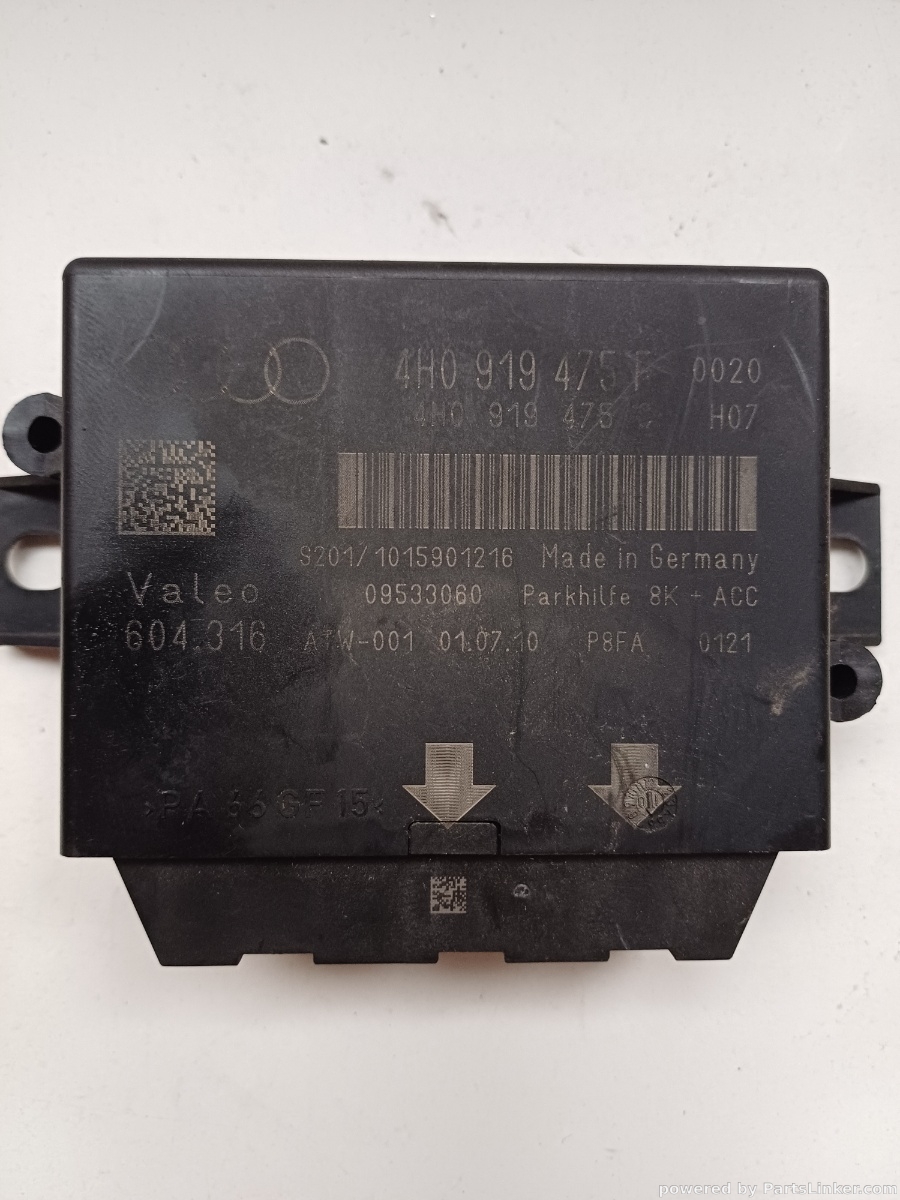 Calculator confort senzori parcare AUDI A8 III (4H2, 4H8, 4HC, 4HL) [ 2009 - 2018 ] OEM 4H0919475F