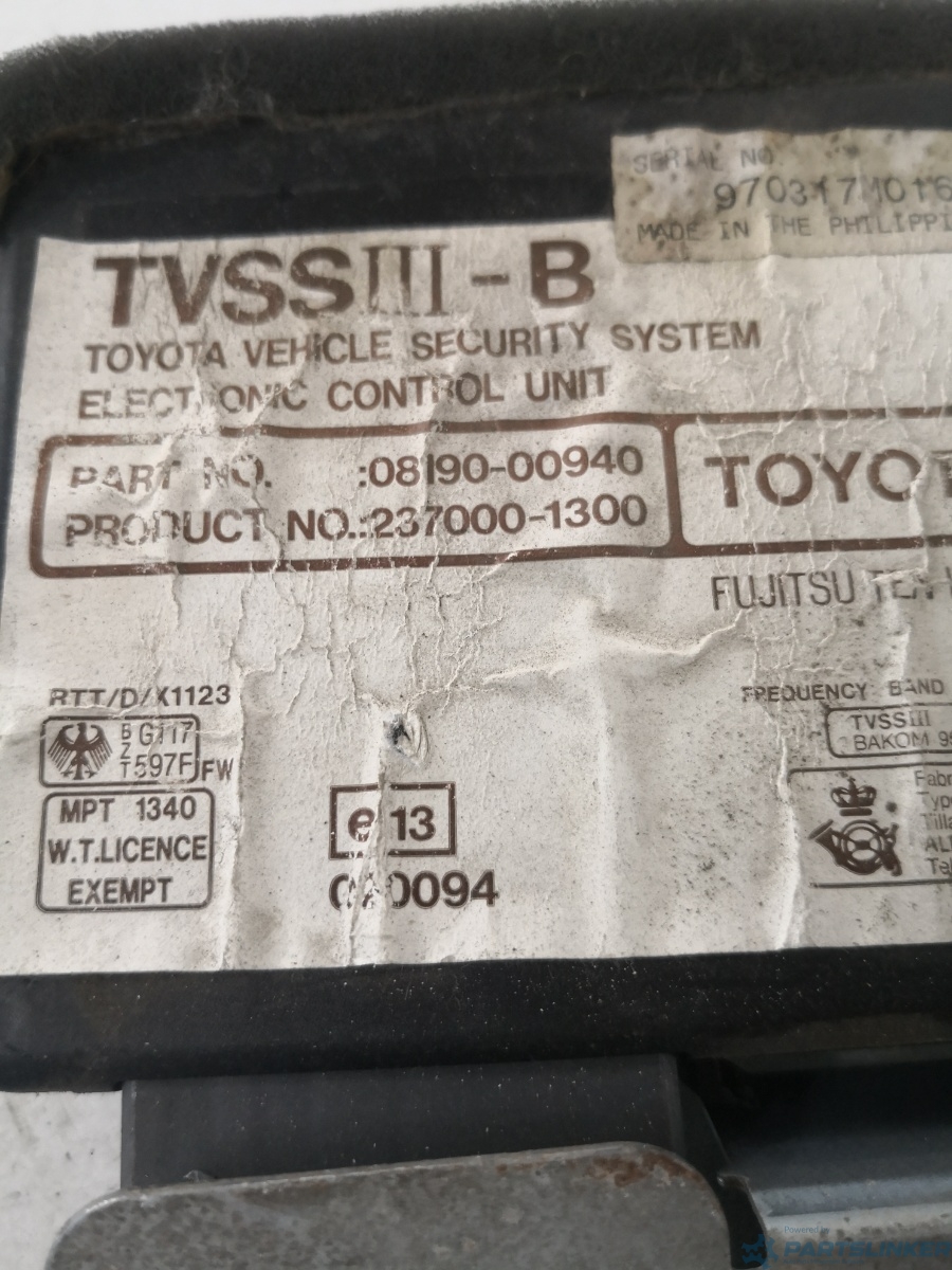 Calculator confort TOYOTA LAND CRUISER J90 (_J9_) [ 1995 - > ] OEM 2370001300 – foto 2
