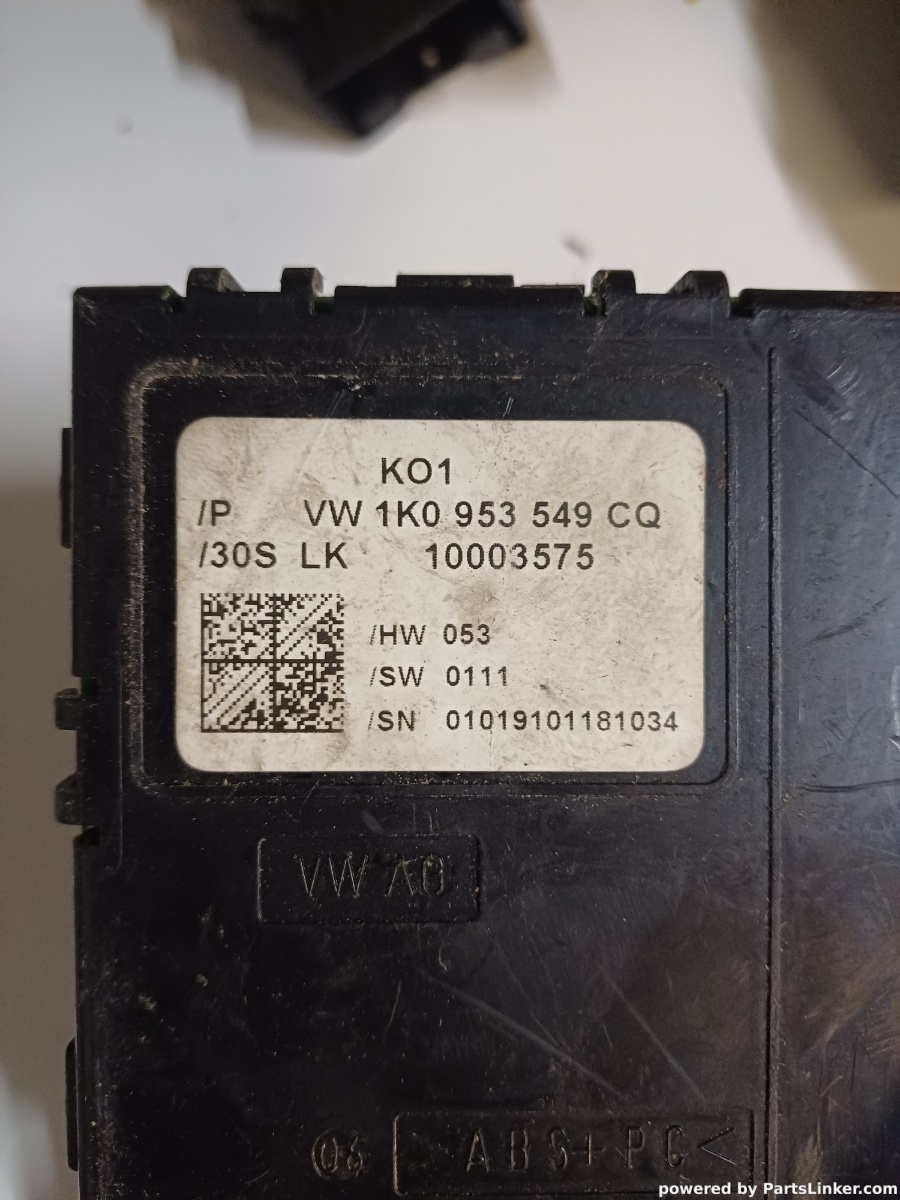 Calculator confort volan 1K0953549CQ VOLKSWAGEN (SVW) TOURAN (1T1, 1T2) [ 2004 - > ], VOLKSWAGEN TIGUAN (5N_) [ 2007 - > ], VOLKSWAGEN GOLF (9B3) [ 2006 - > ] – foto 2