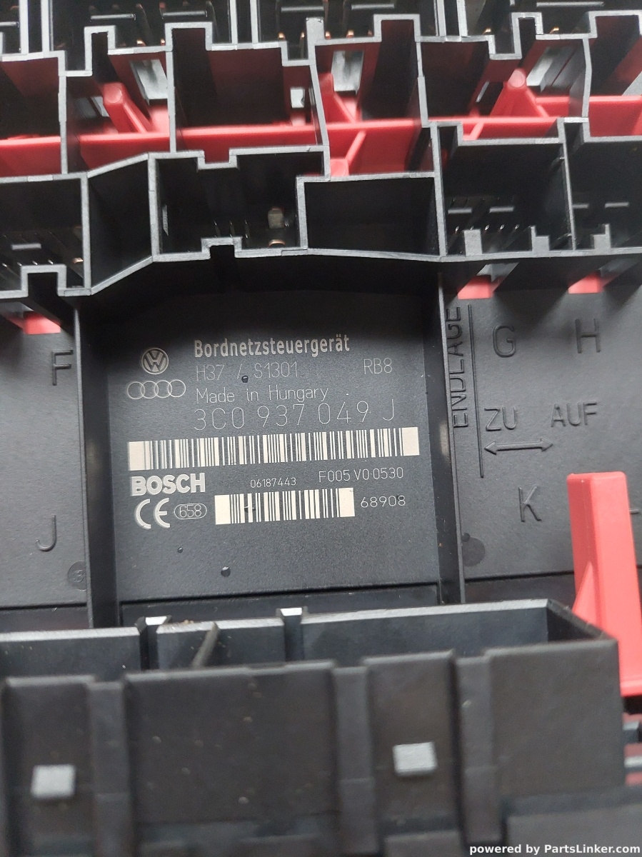 Calculator confort VOLKSWAGEN PASSAT 3C2 2005 - 2010 3c0937049j – foto 2