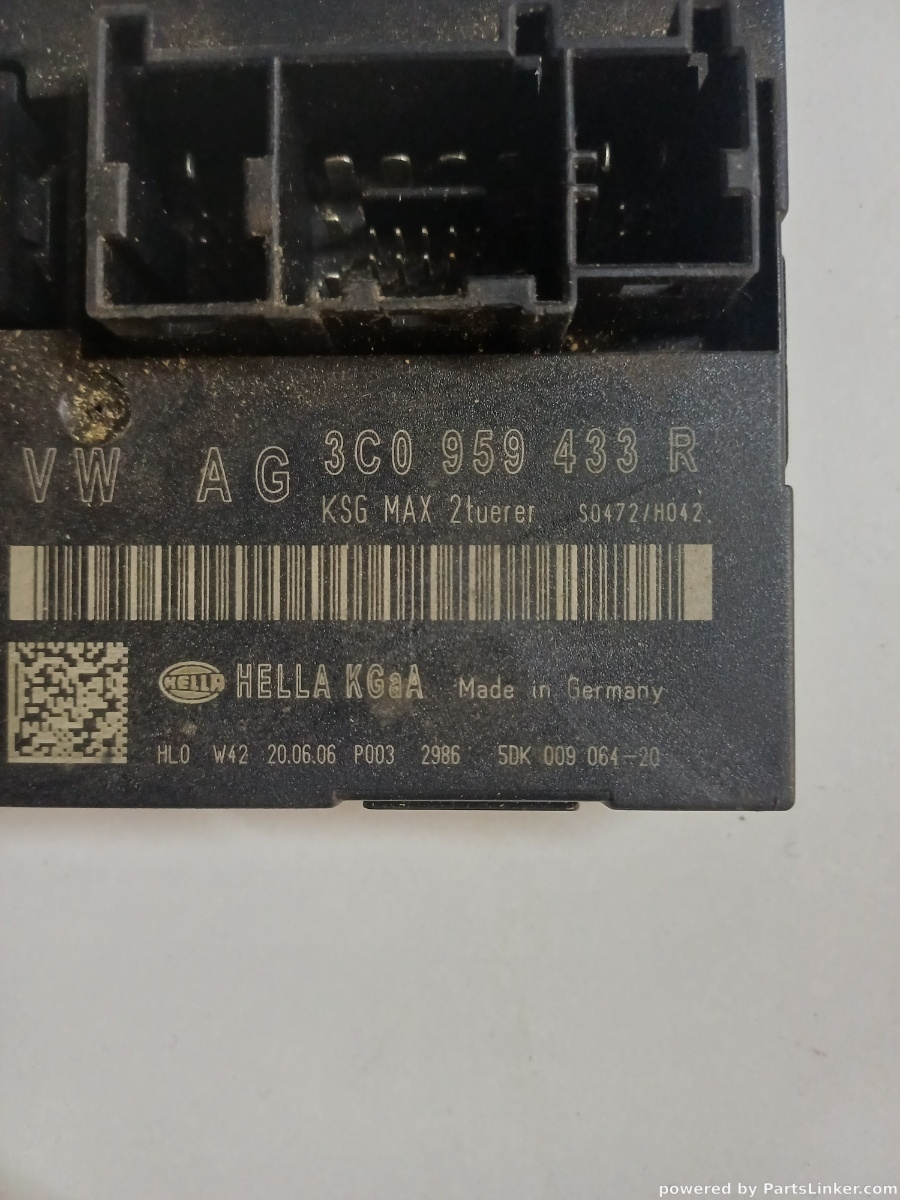 Calculator confort VOLKSWAGEN PASSAT 3C2 2005 - 2010 3C0959433R – foto 2