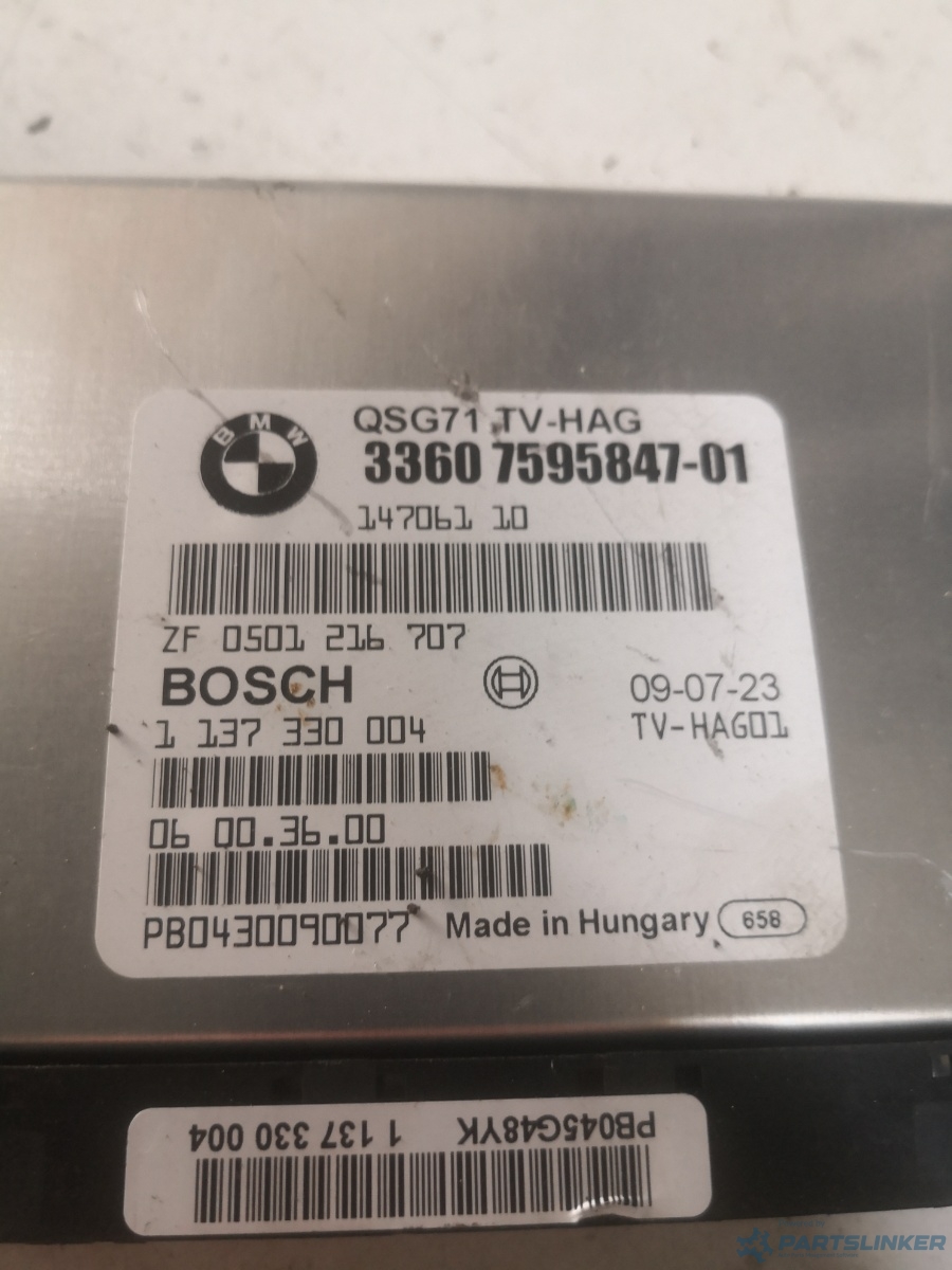 Calculator cutie transfer BMW X6 (E71, E72) [ 2007 - 2014 ] OEM 7595847 – foto 2