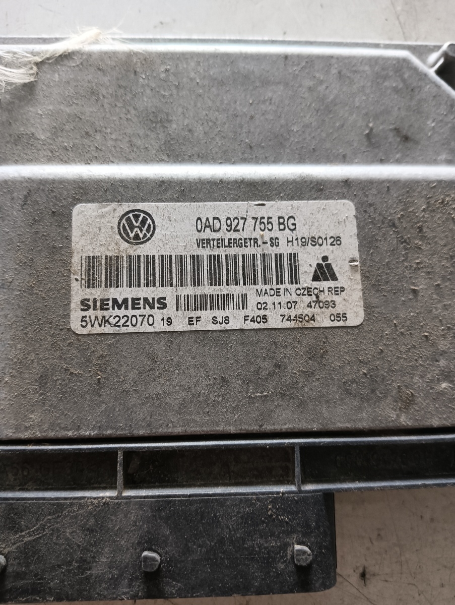 Calculator cutie transfer VOLKSWAGEN TOUAREG 7LA, 7L6, 7L7 2002 - 2013 V6 TDI CASA, CASC 5ek22070 0ad927755bg – foto 2