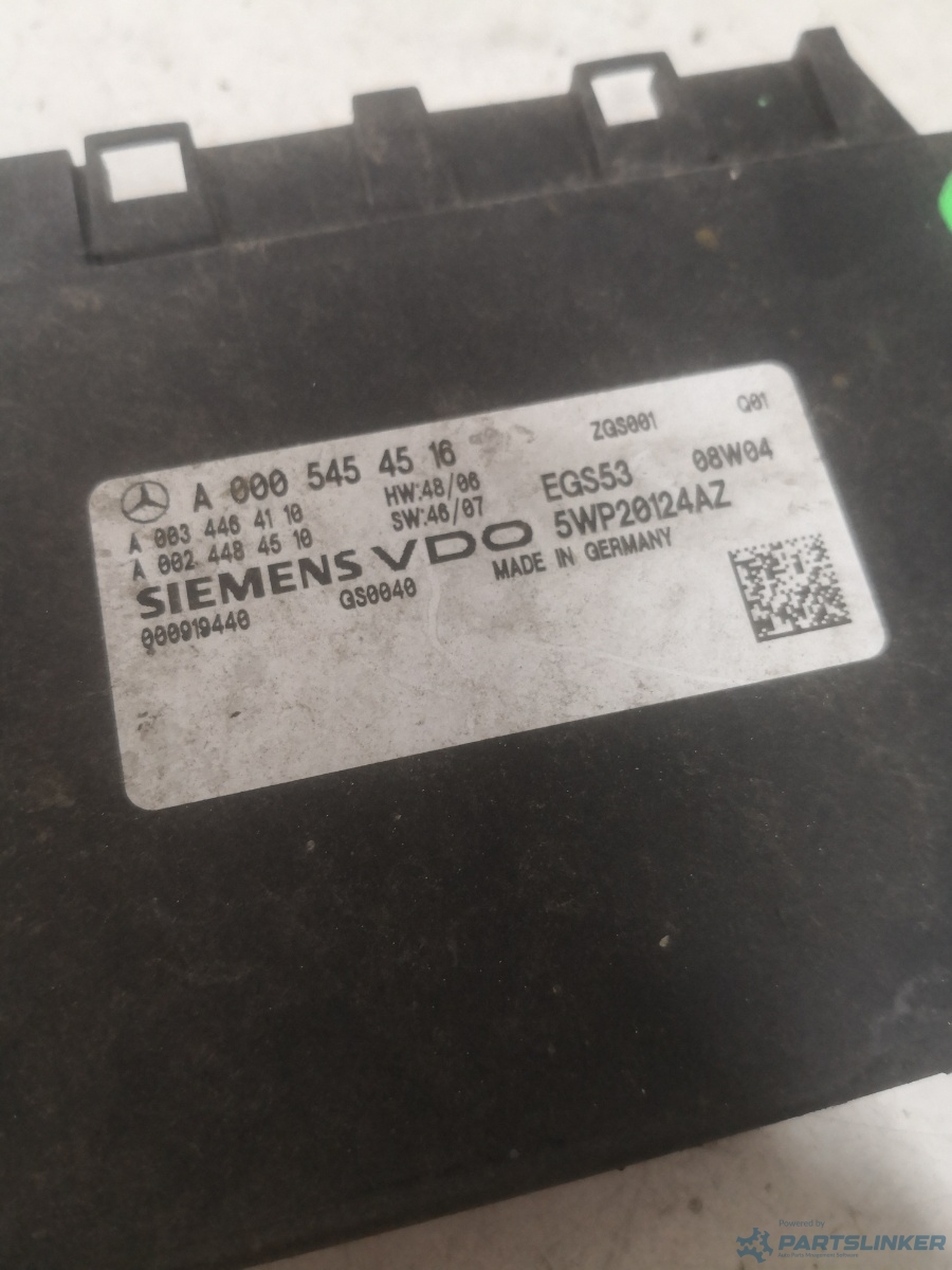 Calculator cutie viteza MERCEDES-BENZ C-CLASS (W204) [ 2007 - 2014 ] C 220 CDI (OM 651.911) 125KW|170HP OEM A0005454516 – foto 2