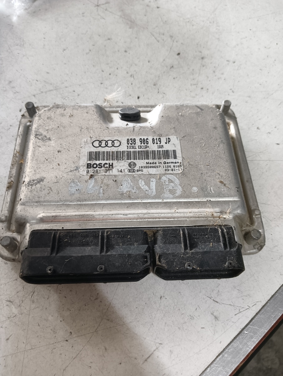 Calculator ECU AUDI A4 II (8E2, B6) [ 2000 - 2005 ] TDI (AVB) 74KW|101HP BOSCH 0281011141 OEM 038906019jp – foto 2