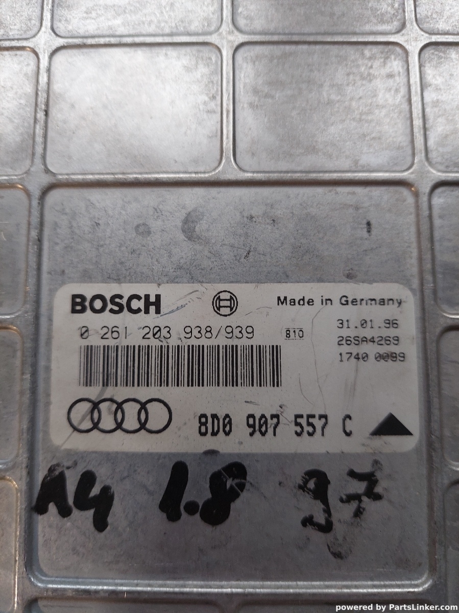 Calculator ECU AUDI A4 Saloon (8D2, B5) [ 1994 - 2001 ] OEM 8d0907557c – foto 2