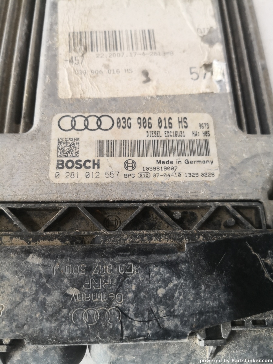 Calculator ECU AUDI A6 III Avant (4F5, C6) [ 2005 - 2011 ] BOSCH 0281012557 OEM 03g906016hs – foto 2