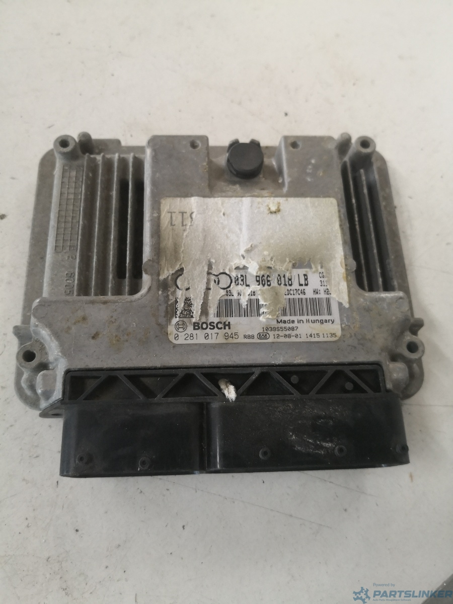 Calculator ECU AUDI A6/S6 IV Saloon (4G2, C7, 4GC) [ 2010 - 2018 ] TDI (CGLC, CMGB) 130KW|177HP BOSCH 0281017945 OEM 03l906018lb