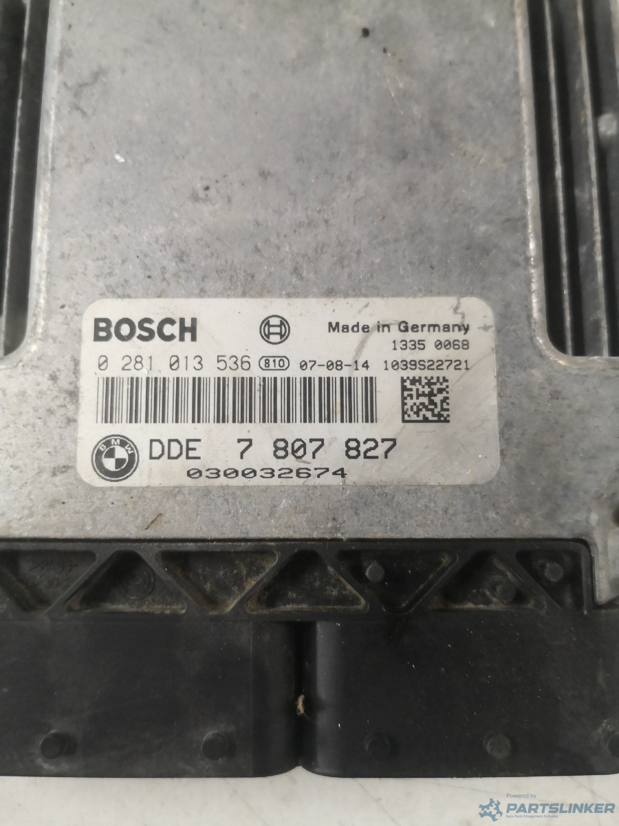 Calculator ECU BMW 3 V Coupe (E92) [ 2005 - 2013 ] 320 xd (N47 D20 A) 130KW|177HP BOSCH Dde7807827 OEM 0281013536 – foto 2