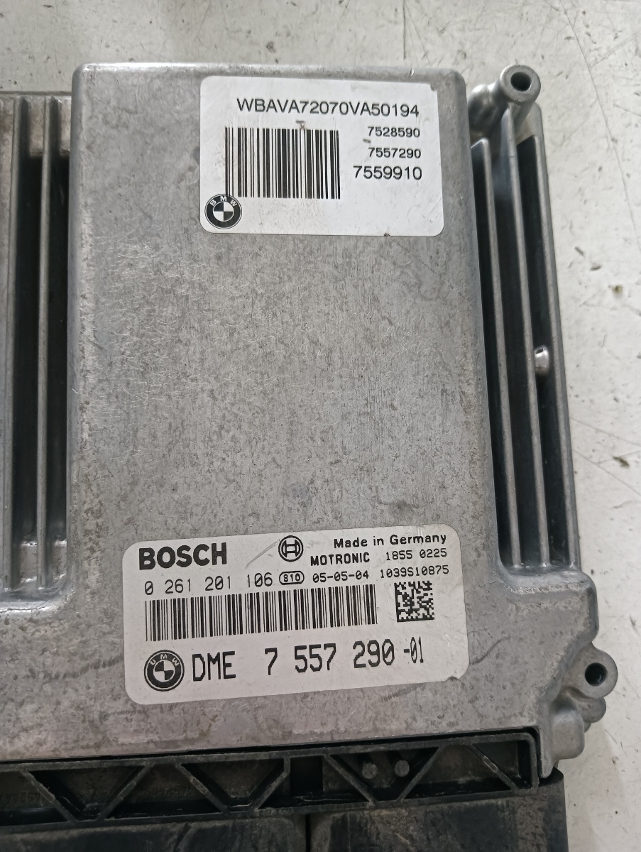 Calculator ECU BMW 3 V (E90) [ 2004 - 2012 ] Dme7557290 OEM 0261201106 – foto 2