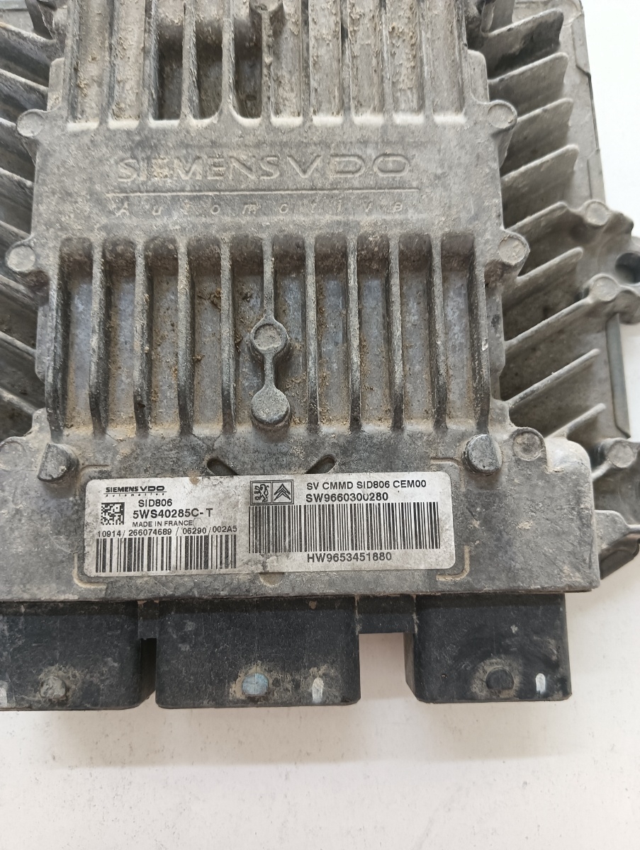 Calculator ecu CITROËN C3 Pluriel HB_ 2003 - > 1.6 1.6 NFU (TU5JP4) 5ws40285ct – foto 2