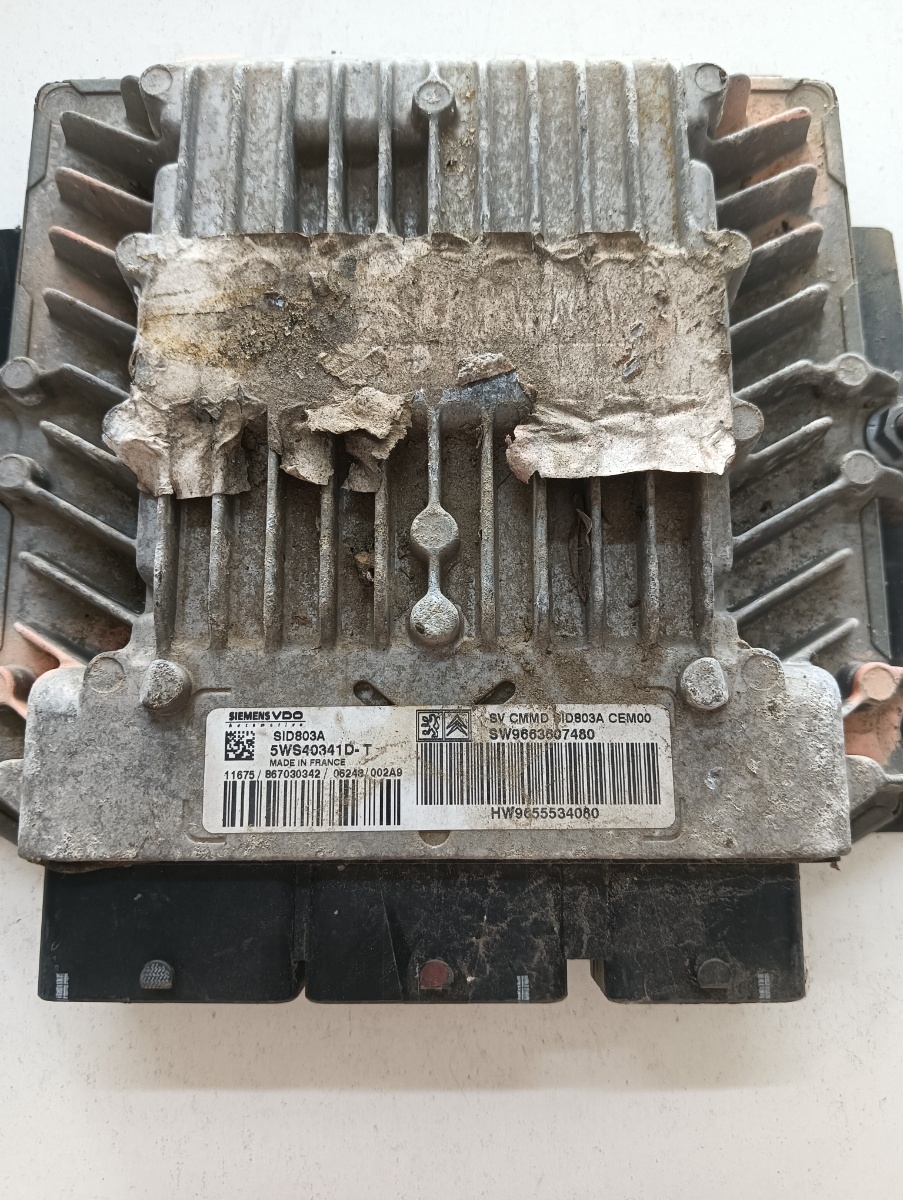 Calculator ecu CITROËN C3 Pluriel HB_ 2003 - > 1.6 1.6 NFU (TU5JP4) 5ws40341dt – foto 2