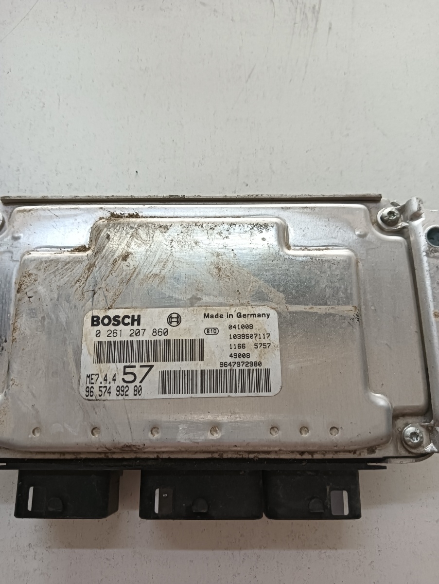 Calculator ecu CITROËN C3 Pluriel HB_ 2003 - > 1.6 1.6 NFU (TU5JP4) BOSCH 9657499280 0261207860 – foto 2
